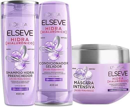 Imagem da oferta L'Oréal Paris Elseve Hidra Hialurônico Kit